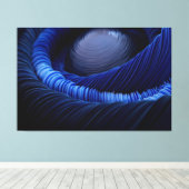 Geneste lussen canvas afdruk (Insitu (Houten vloer))