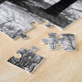 Genesteld in de bossen... legpuzzel (Zijkant)