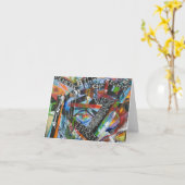 Genetic Bill of Rights Schilderij #1 Kaart (Gele Bloem)