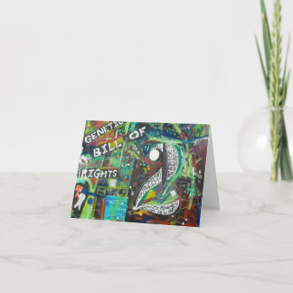 Genetic Bill of Rights Schilderij #2 Kaart