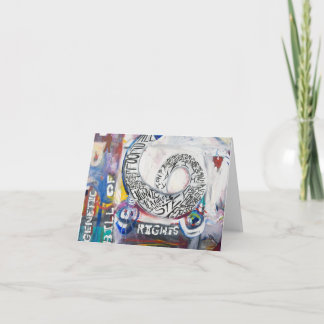 Genetic Bill of Rights schilderij #6 Kaart