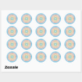 Genetic Code Classic Ronde Sticker (Vel)