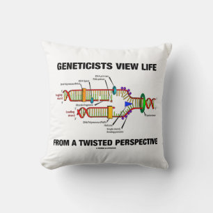 Geneticisten Uitzichten het leven vanuit een verdr Kussen