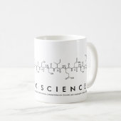 GeneticScience, nom du peptide mug (Devant droit)