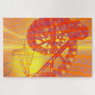 Genetisch onderzoek legpuzzel