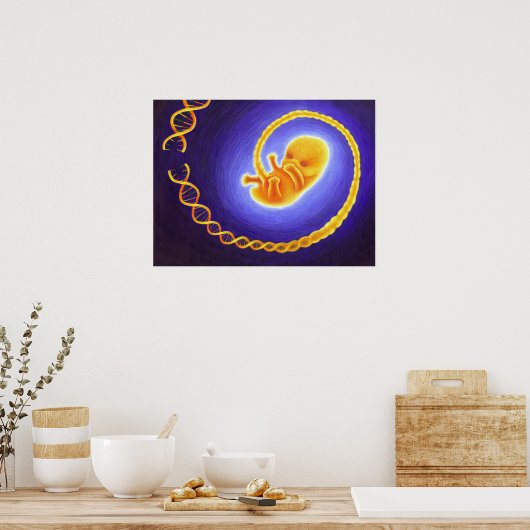 Genetische engineering poster (Keuken)