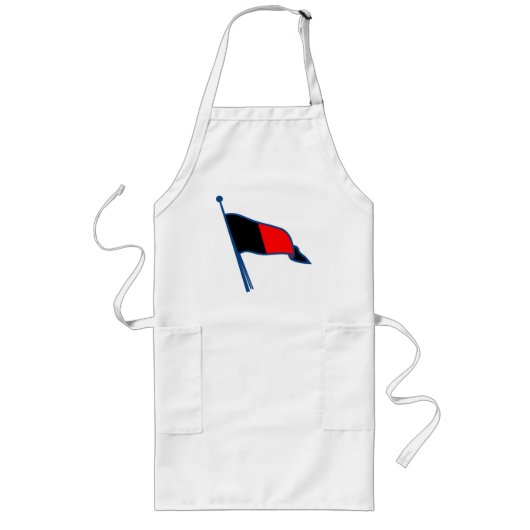 Genève Burgee Apron Lang Schort (Voorkant)