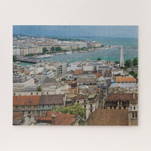 Geneve Cityscape Jigsaw Puzzle Legpuzzel