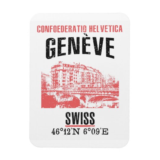 Genève Magneet (Verticaal)
