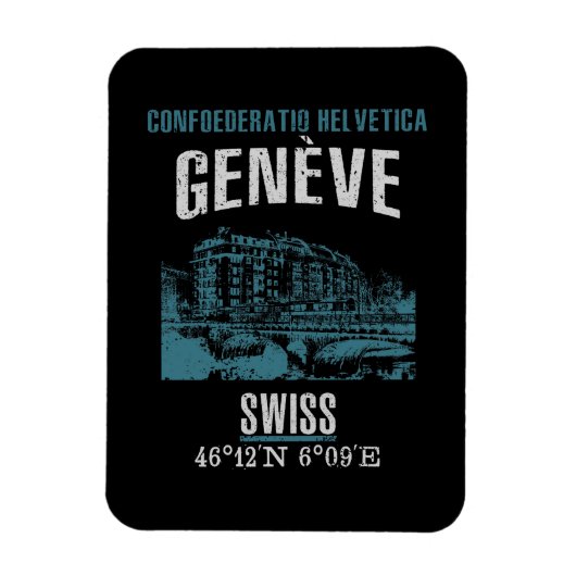 Genève Magneet (Verticaal)
