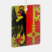 Genève Metalen Ornament (Voorkant Rechts)