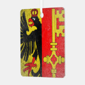 Genève Metalen Ornament (Voorkant links)