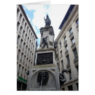 genève square standbeeld