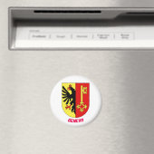 Genève Suisse Crest Magnet (In Situ (Lave-vaisselle))