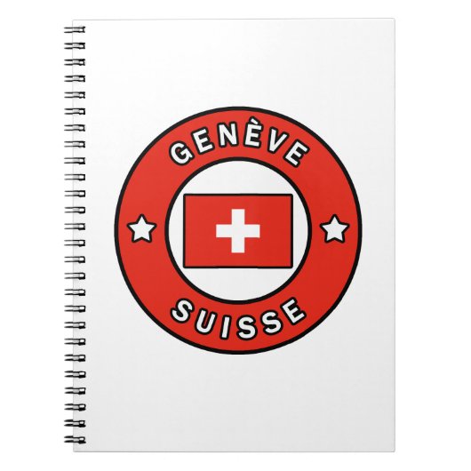 Genève Suisse Notitieboek (Voorkant)