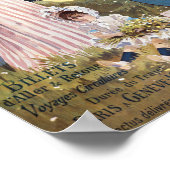 Genève Suisse Poster vintage 1890 (Coin)