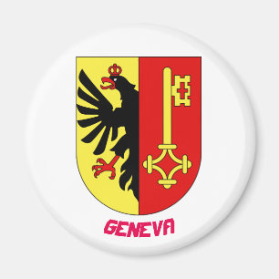 Genève Zwitserland Crest Magnet Magneet