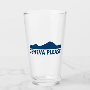 Genève Zwitserland Gelieve Glas