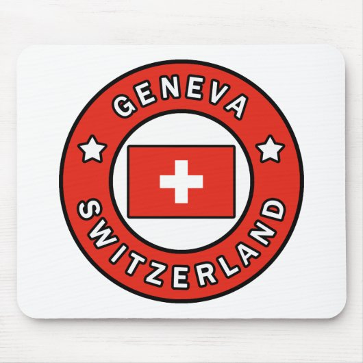 Genève Zwitserland Muismat (Voorkant)