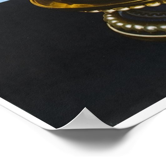 Geneve, Zwitserland, reisposter Poster (Hoek)