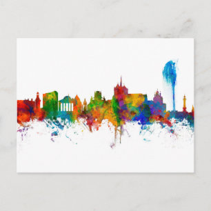 Genève Zwitserland Skyline Briefkaart
