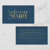 Genevieve Marie Visitekaartjes (Voorkant / Achterkant)