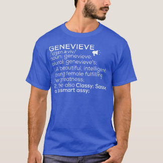 Genevieve Naam Genevieve Definitie Genevieve Fema T-shirt