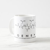 Genevieve peptide nom mug (Devant gauche)