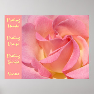 Genezende geesten harten verpleegsters kunstprints poster