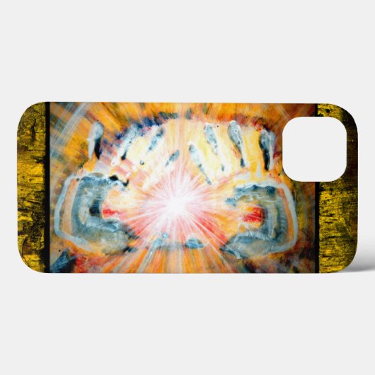 Genezende Handen Case-Mate iPhone Case (Achterkant (horizontaal))