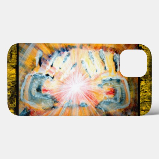 Genezende Handen Case-Mate iPhone Case (Achterkant (horizontaal))