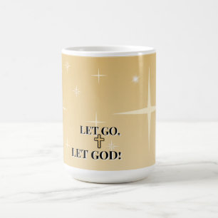 Genezende Licht Laat Los Laat God Kruis Koffiemok