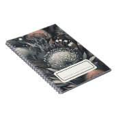 Genezing is rommelig - Midnight Bloom Botanical Ar Notitieboek (Rechterzijde)