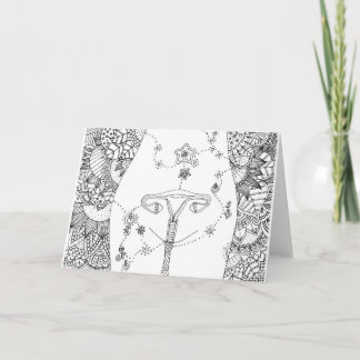 Genezing van de uterus kaart