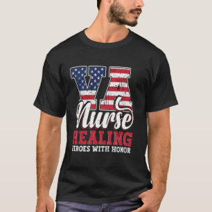 Genezing van helden met eer voor VA-verpleegster T-shirt