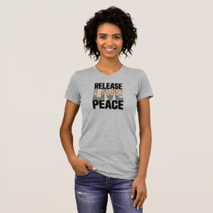 Genezing van trauma Minimalistische typografie T-shirt