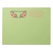 Genezing Verse Notitieblok (Voorkant)