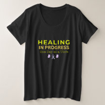 Genezingsproces T-shirt – Minimalistische Inspirat