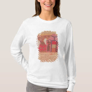 Genghis Khan buiten zijn tent T-shirt
