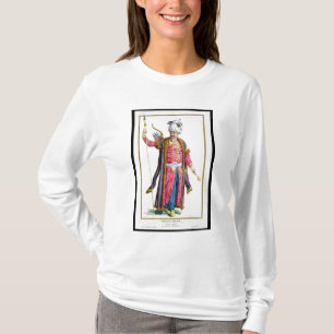 Genghis Khan (c.1162-1227) van 'Receuil des Estam' T-shirt