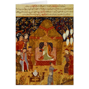 Genghis Khan dans sa tente par Al-Vacarme de