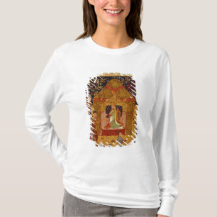 Genghis Khan in zijn tent door Rashid al-Din T-shirt