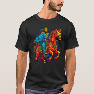 Genghis Khan Mongoolse Rijk T Shirt