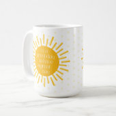 Génial grand jour matin Sun café Mug (Devant gauche)