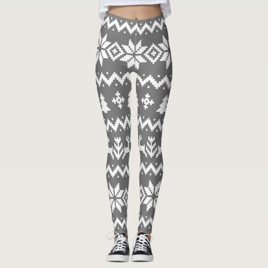 Génial pull motif Leggings de Noël (Devant)