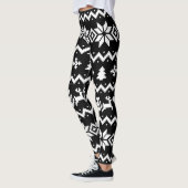 Génial pull motif Leggings de Noël (Gauche)