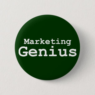 Geniale cadeaus voor marketing ronde button 5,7 cm
