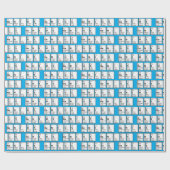 Geniale Periodic Table Science Geek Nerd Cadeaupapier (Vlak)