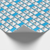 Geniale Periodic Table Science Geek Nerd Cadeaupapier (Hoek)