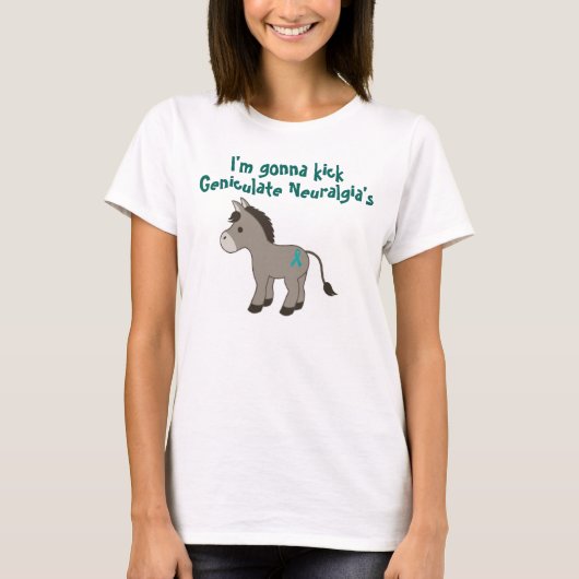 Geniculate Neuralgia Awareness Tshirt (Voorkant)